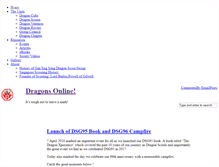 Tablet Screenshot of dragonscouts.com